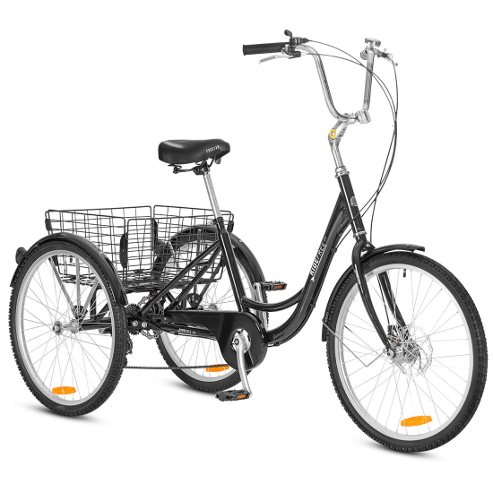 Progear RideFree 24" Tricycle Black