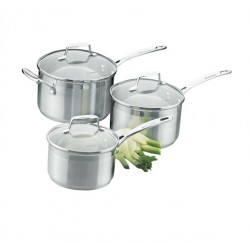 Scanpan Impact 3 Piece Saucepan Set