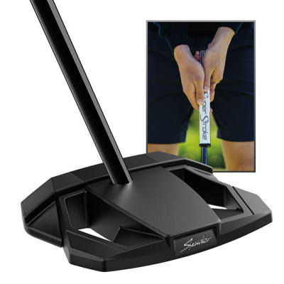 TaylorMade Golf Black Spider ZT Putter 35 Inch - Right Hand