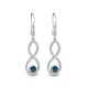 Wellington Jeweller - Infinity Triplet Opal Earrings
