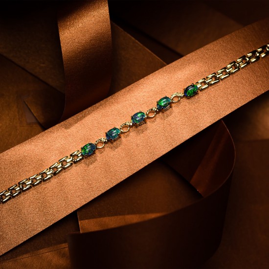 Wellington Jeweller - Elegance Triplet Opal Bracelet